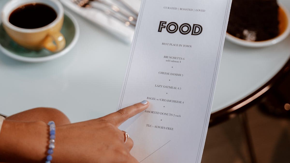 Restaurant Menu Design for Websites That Drive Orders