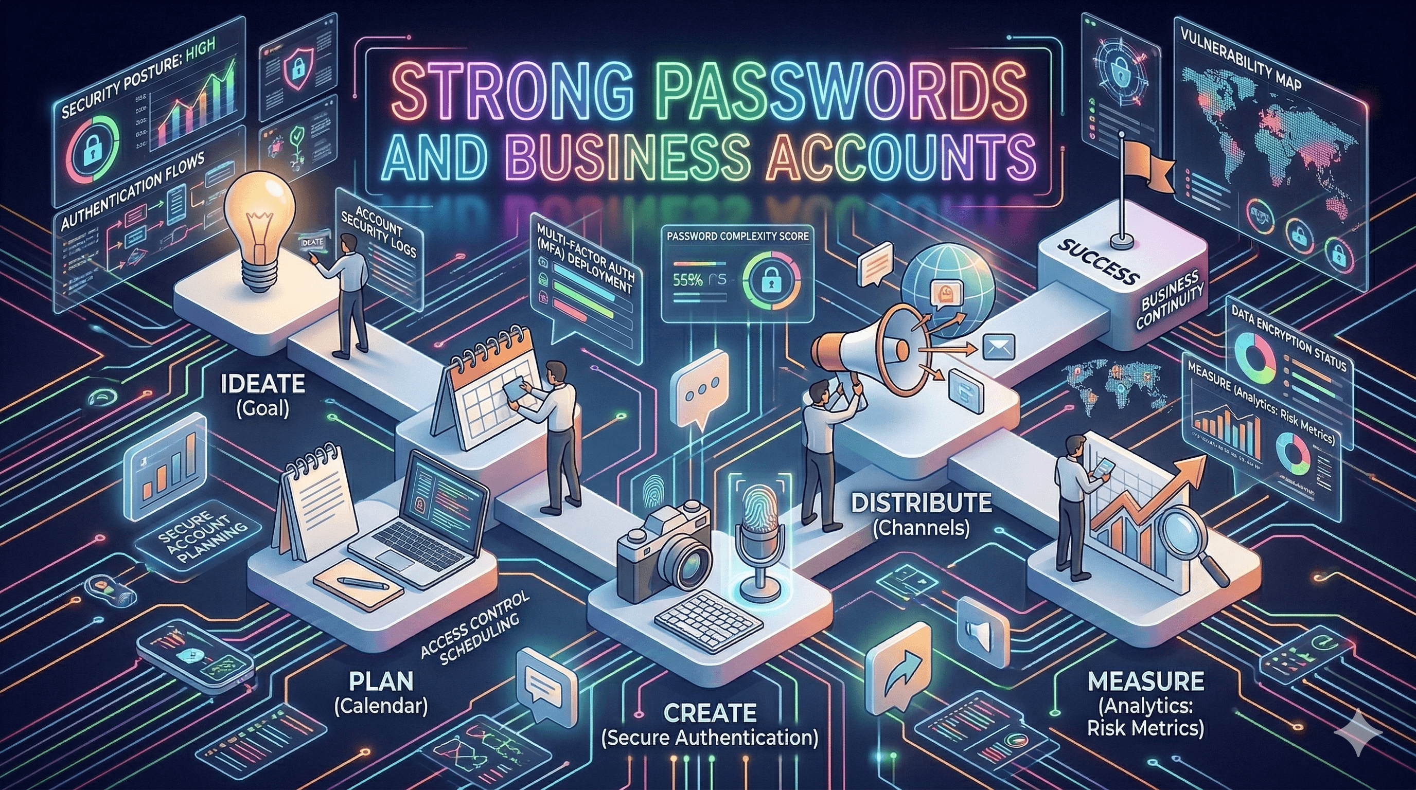 How to Create Strong Passwords for Your Business